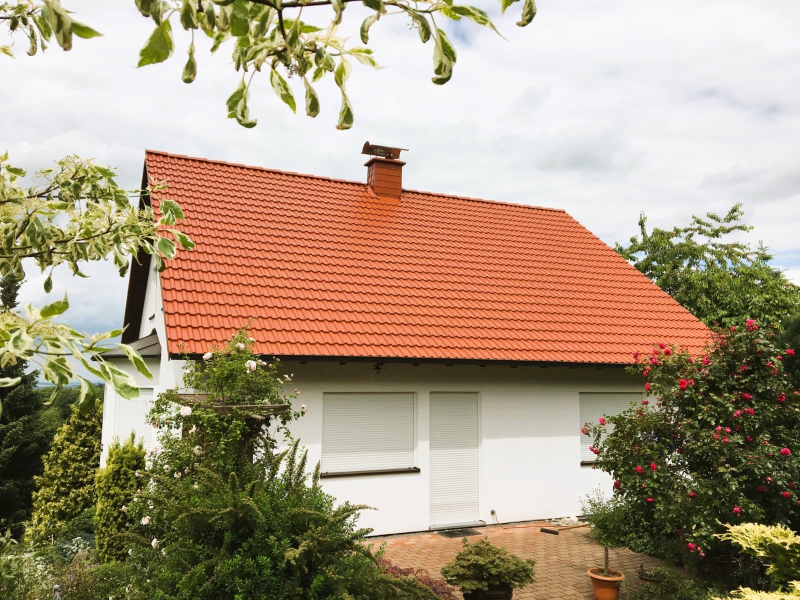 Einfaches Satteldach